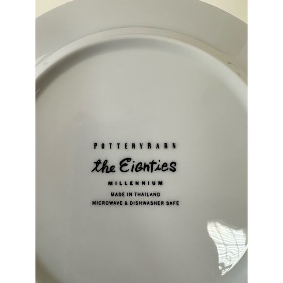 Pottery Barn Millennium Salad Plate, "The Eighties" - Picture 2 of 5